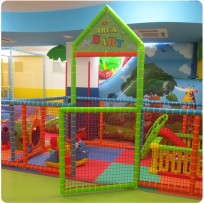 THE HEADBAND AT THE TRIANGULAR ENTRANCE TO THE GAMES