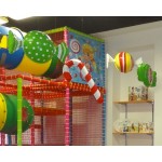 BONBON AZZURRO/GIALLO CM 40 x 72 x 40 (H)