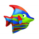 DEC PESCE TROPICALE GIA/BLU CM. 44x40x20 (H)