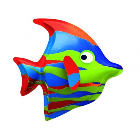 DEC PESCE TROPICALE GIA/BLU CM. 44x40x20 (H)
