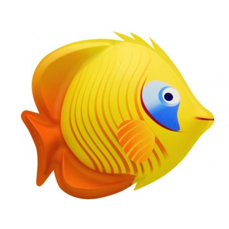 DEC PESCE TROPICALE GIA/FUCSIA CM. 35x40x20 (H)