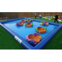LAKE INFLATABLE DIM MT. 6 X 6 X 0.5 (H)