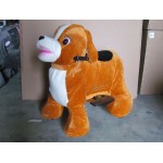 PLUSH CAV. BATTERY WITH COIN DOG CM. 100 X 65 X 90 (H)
