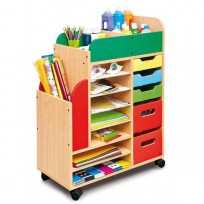 THE CABINET ART WITH WHEELS CM. 75 X 40 X 80 (H)