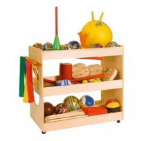 MOBILE CART PALESTRINA NV CM. 50 X 90 X 80 (H)