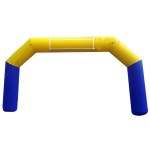 INFLATABLE ARCH 6 M BLUE-YELLOW