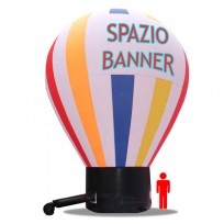 INFLATABLE HOT AIR BALLOON MT. 8 (H)