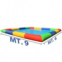 LAGHETTO GONFIABILE DIM MT. 6 X 9 X 0,5 (H)