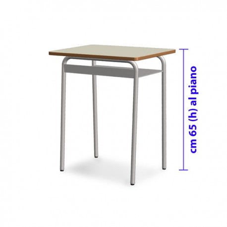 BANCO MONOPOSTO SENZA POGGIAPIEDE 65 CM. 70x50x65 (H) 1504