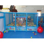 BALL POOL AND MT. 2 X 2 X 0.50 (H) TILES, INCLUDED 4 PCS.