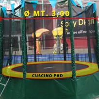 REPLACEMENT CUSHION FOR TRAMPOLINE TPE37 Ø CM.305