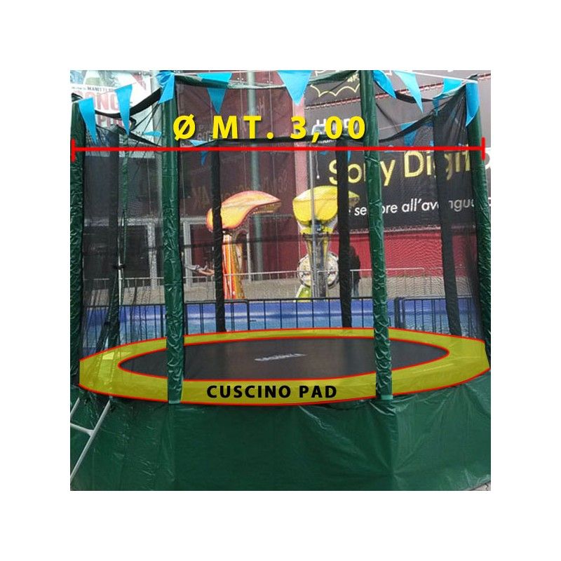 REPLACEMENT CUSHION FOR TRAMPOLINE TPE37 Ø CM.305 Play Casoria
