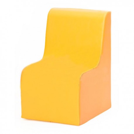 SEDIA SOFT SUNNY GIALLA DIM CM. 45 X 40 X 60 (H)