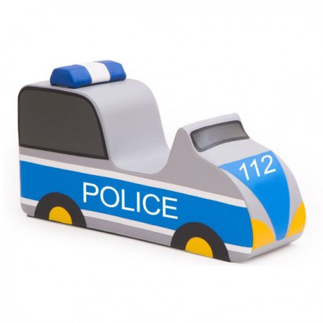 CHAIR SOFT POLICE CAR NV CM. 95x30x45 (H)
