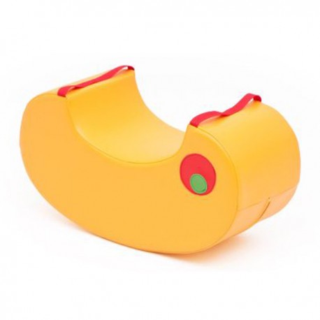 SEDIA A DONDOLO FAGIOLO GIALLO NV CM. 25x57x31 (H)