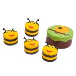 SET 5 PUFF SOLOTTINO API DIM CM. DIAM. 30 X 20 (H) - 60 X 30 (H)