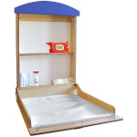BABY CHANGING TABLE SPACE-SAVING WALL CM. 14x60x105 (H)