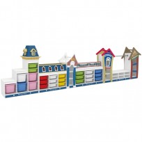 MOBILE COMPOSIZIONE SHOPPING KID CM. 538x40x134 (H)