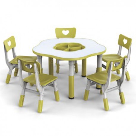 AVOLO FLOWER CON PORTAOGGETTI DIM CM. DIAMETRO 90 X 46-58 (H)