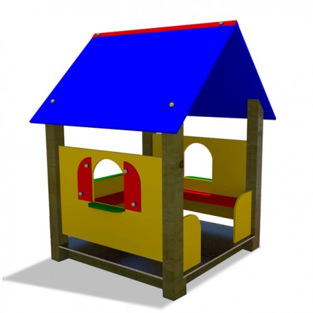 SMALL PLAY HOUSE DIM CM. 114 X 114 X 200 (H)