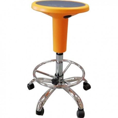 SGABELLO CON POGGIAPIEDI YU DIM CM.47X47X50-70 (H)