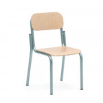 SEDIA ALUNNI SOVRAPPONIBILE IN FAGGIO DA 43 CM 36x36x43 (HS)