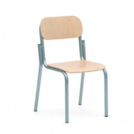 SEDIA ALUNNI SOVRAPPONIBILE IN FAGGIO DA 43 CM 36x36x43 (HS)