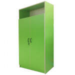 ARMADIO 2 ANTE CON SOPRALZO CM 100 X 45 X 180(H)