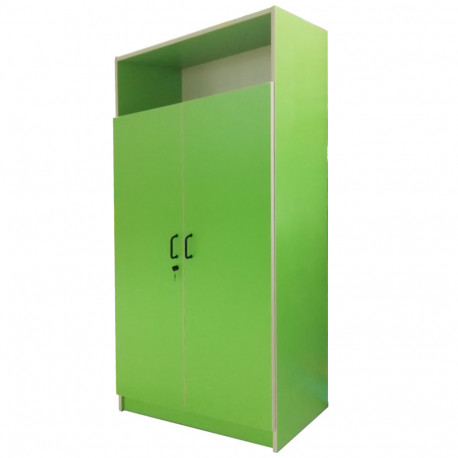 ARMADIO 2 ANTE CON SOPRALZO CM 100 X 45 X 180(H)