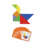 SET ASTRATTO CON TESSERE COLORATE PER PANNELLI MAGNETICI 35 PZ