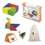 SET ASTRATTO CON TESSERE COLORATE PER PANNELLI MAGNETICI 35 PZ