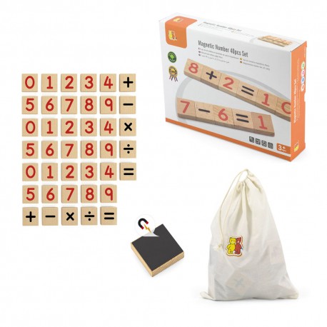 SET MATEMATICA PER PANNELLI MAGNETICI 40 PZ