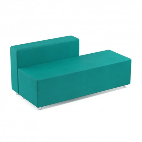 SEDUTA SOFT POLTRONA CON SPALLIERA DIM CM 70 X 160 X 45 (HS)