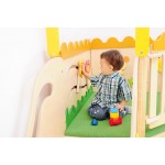 SET ANGOLO INTERATTIVO CM 245 x 230 x 120 (h)