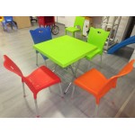 TABLE ADULT FOLDING ALADINO CM. 75 X 75 X 73 (H)