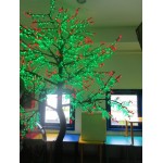 CILIEGIO CHERRY FRUIT DELUXE  3360 LED Ø MT. 3,5 X 4,5 (H) VERDE ROSSO